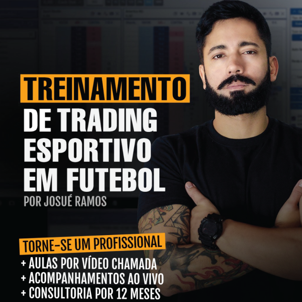 Josué Ramos livro e curso trading esportivo